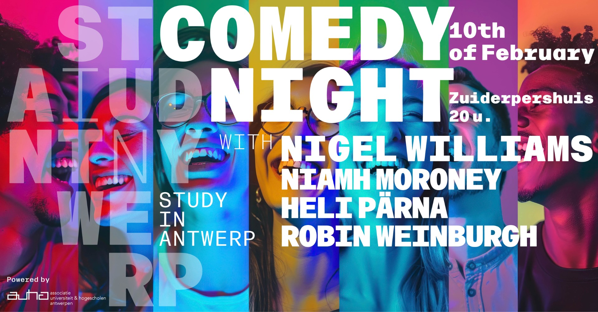 Study in Antwerp – Comedy Night!